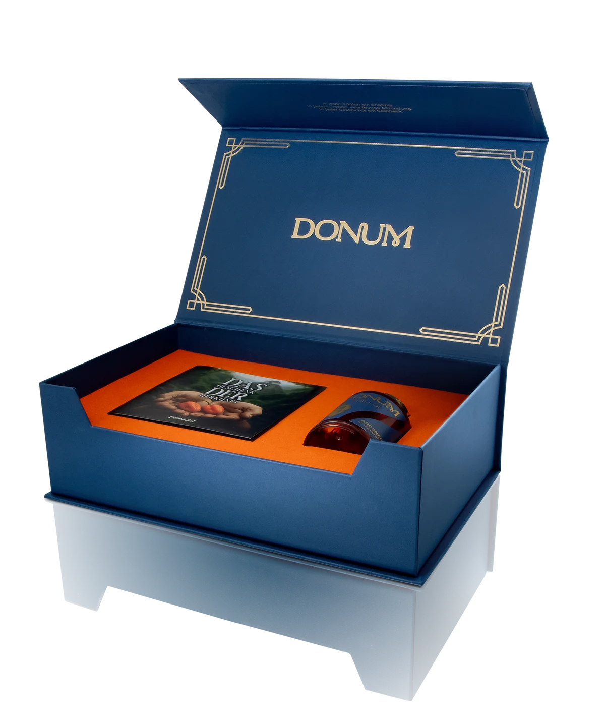 DONUM ARGANERO Geschenkbox mit Edition und Begleitheft